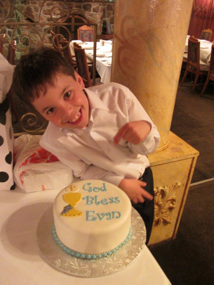 Evan' Communion Day at the Casa d'Oro